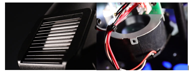 moving head light fans