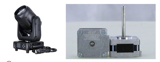 beam moving head light motor