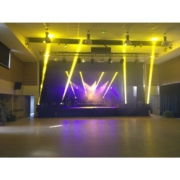 up lighting for the wedding