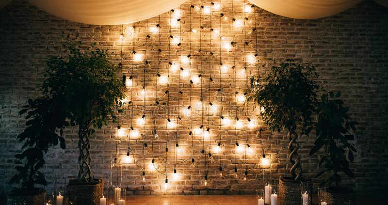 wedding lighting decoration