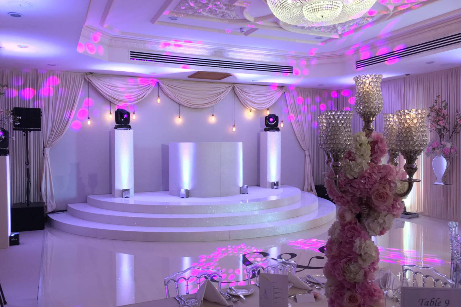 Wedding Lighting San Francisco bay area